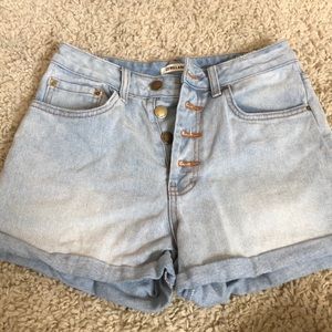 billabong high rise shorts